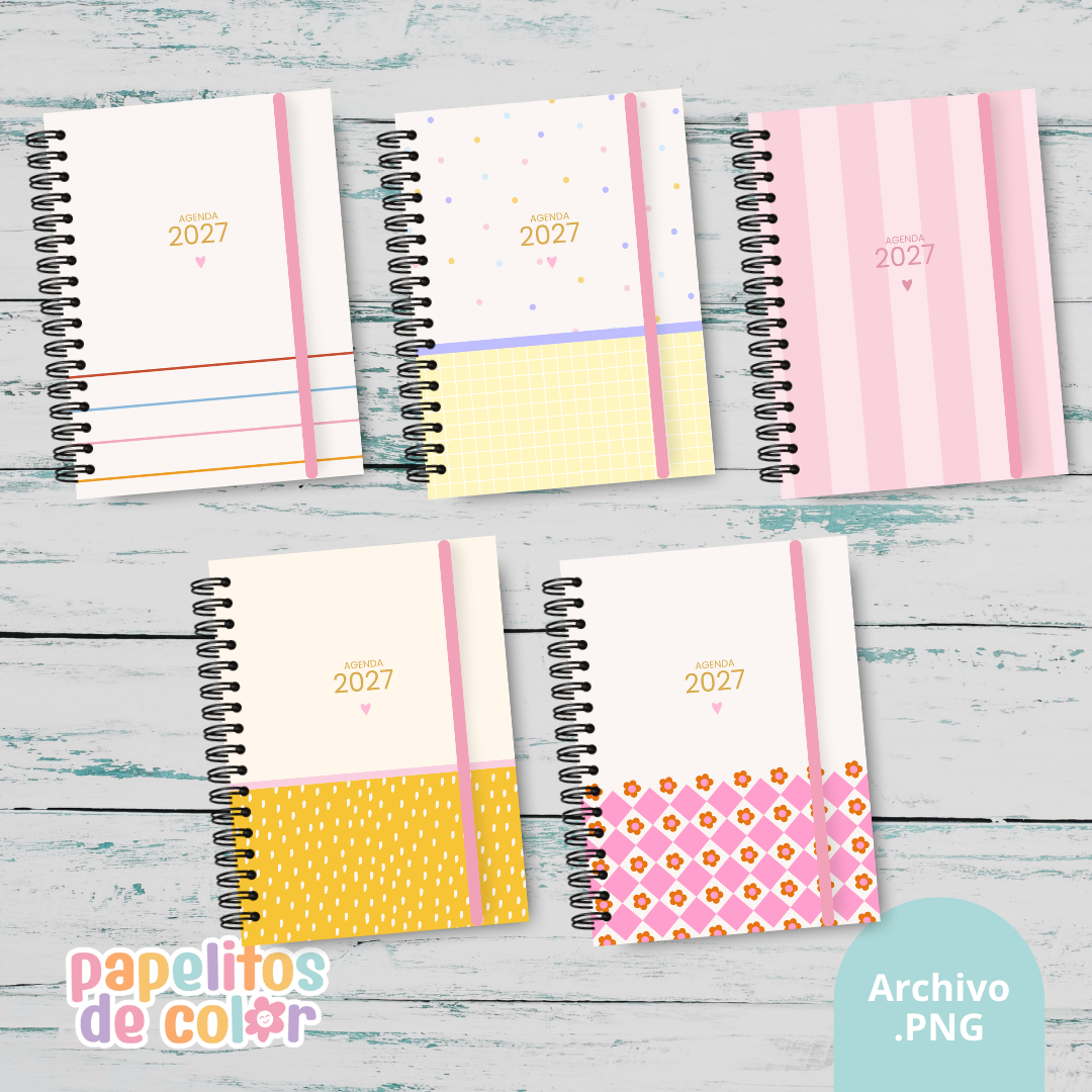 ✨📒 Pack de 15 Portadas – Kit 33 ✨💖
