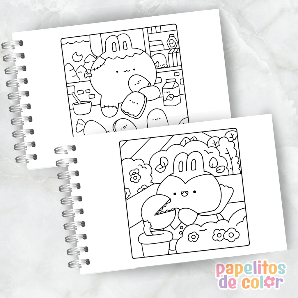 👻🎨 Libro para Pintar Spooky ✨