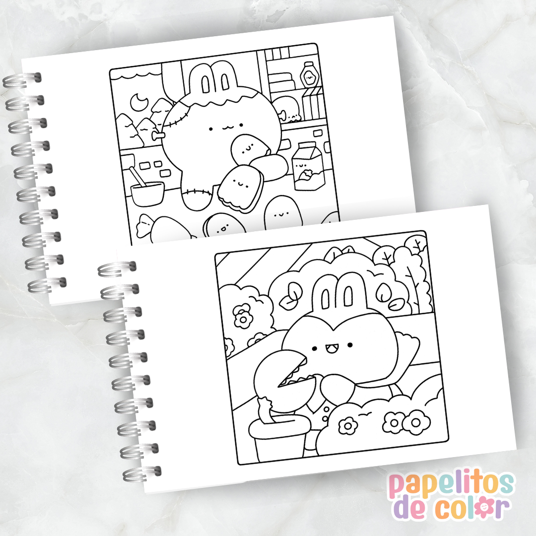 👻🎨 Libro para Pintar Spooky ✨