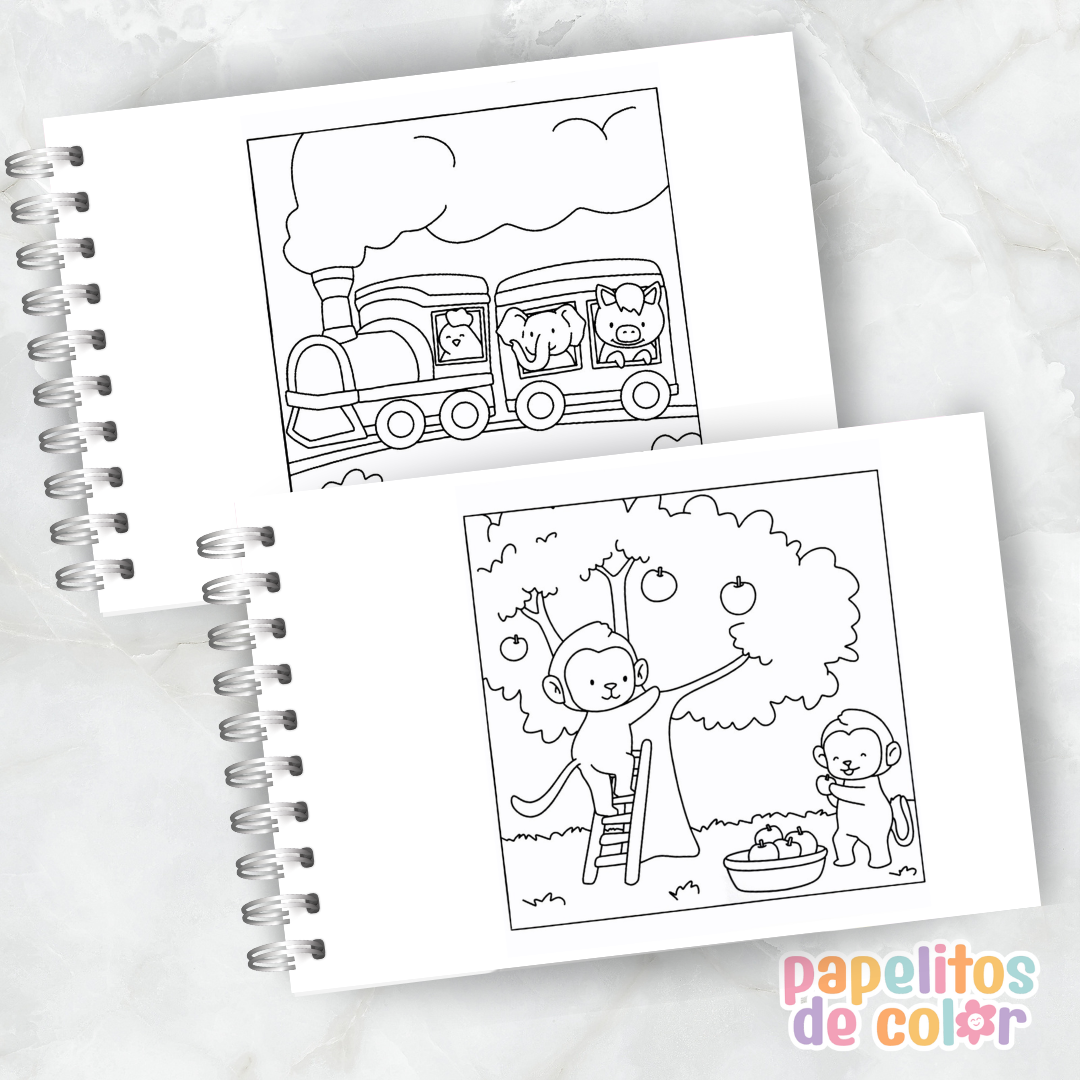 🎨✨Libro para pintar Comfy Places 🏡🛋️