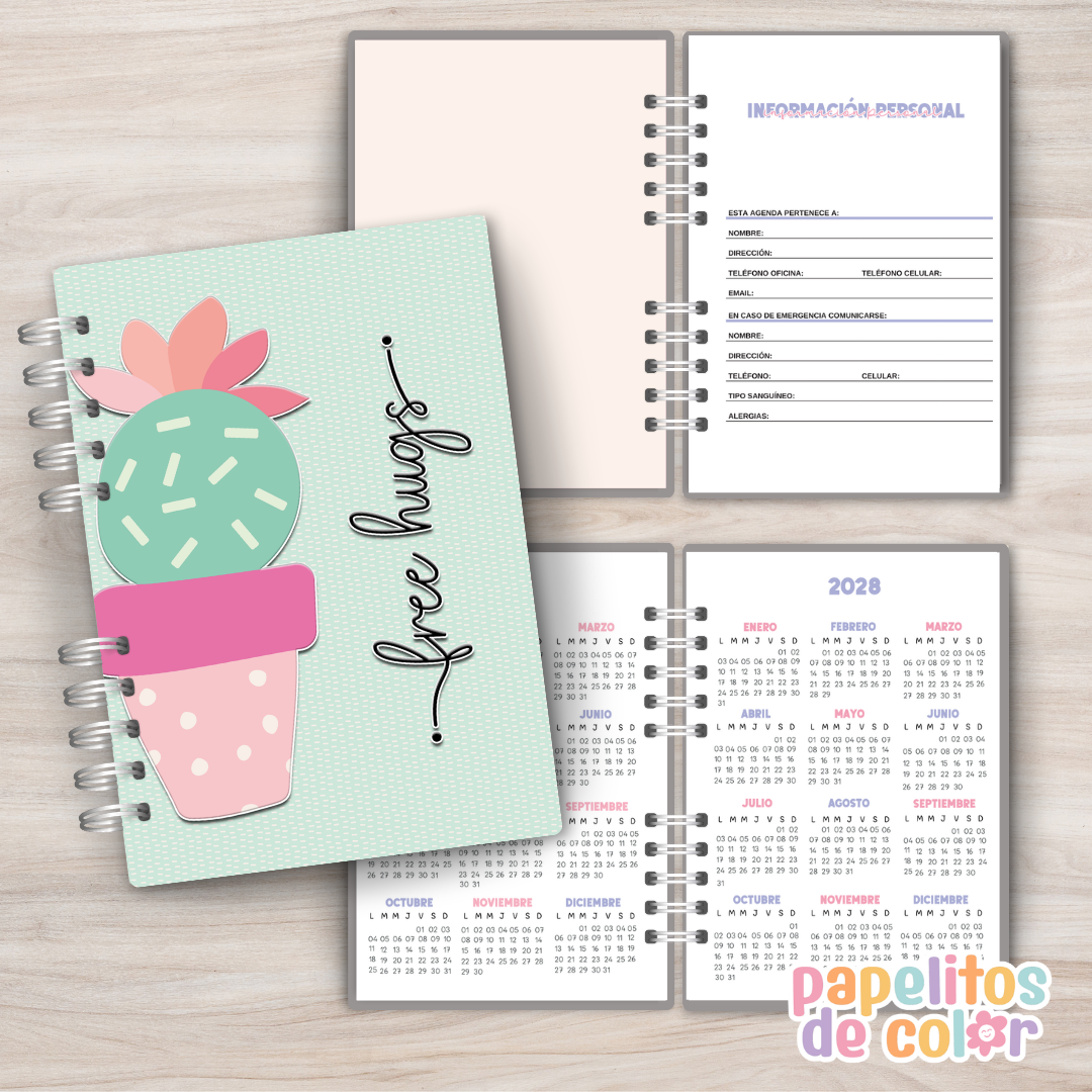 🦋 Agenda Semanal Mariposa 2027 ✨
