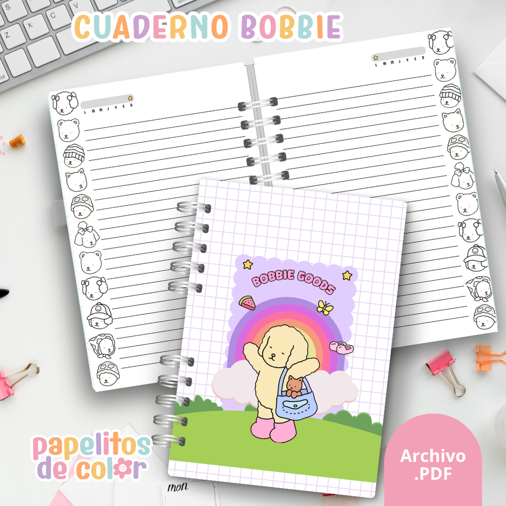 🐻✨ Cuadernos Bobbie Goods – Colección ✨🐻