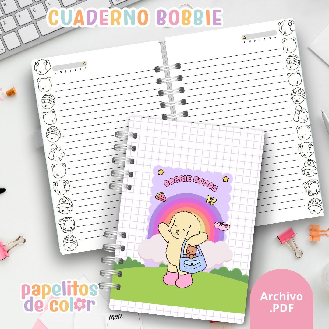 🐻✨ Cuadernos Bobbie Goods – Colección ✨🐻