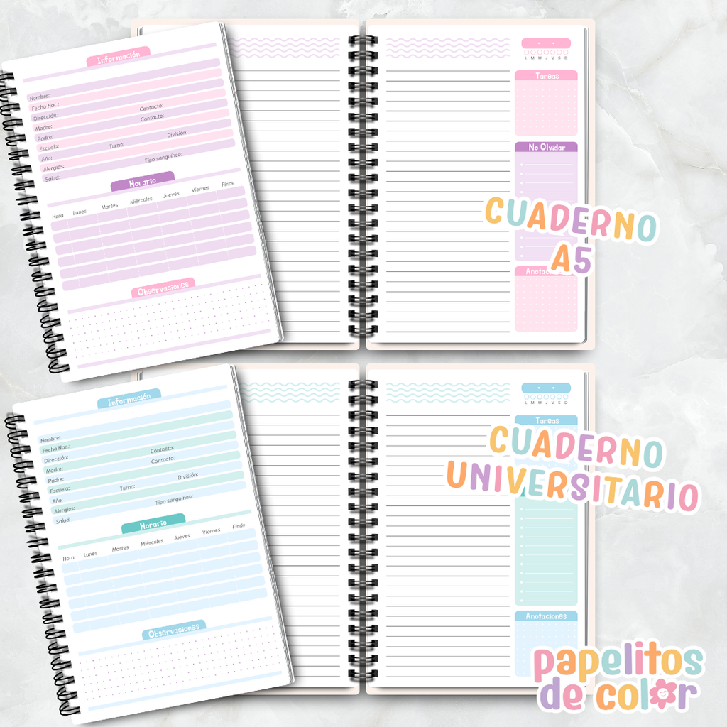 📚 Cuadernos Escolares  ✨