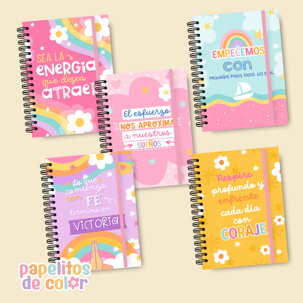 Pack 28 Portadas Agendas – Kit 4