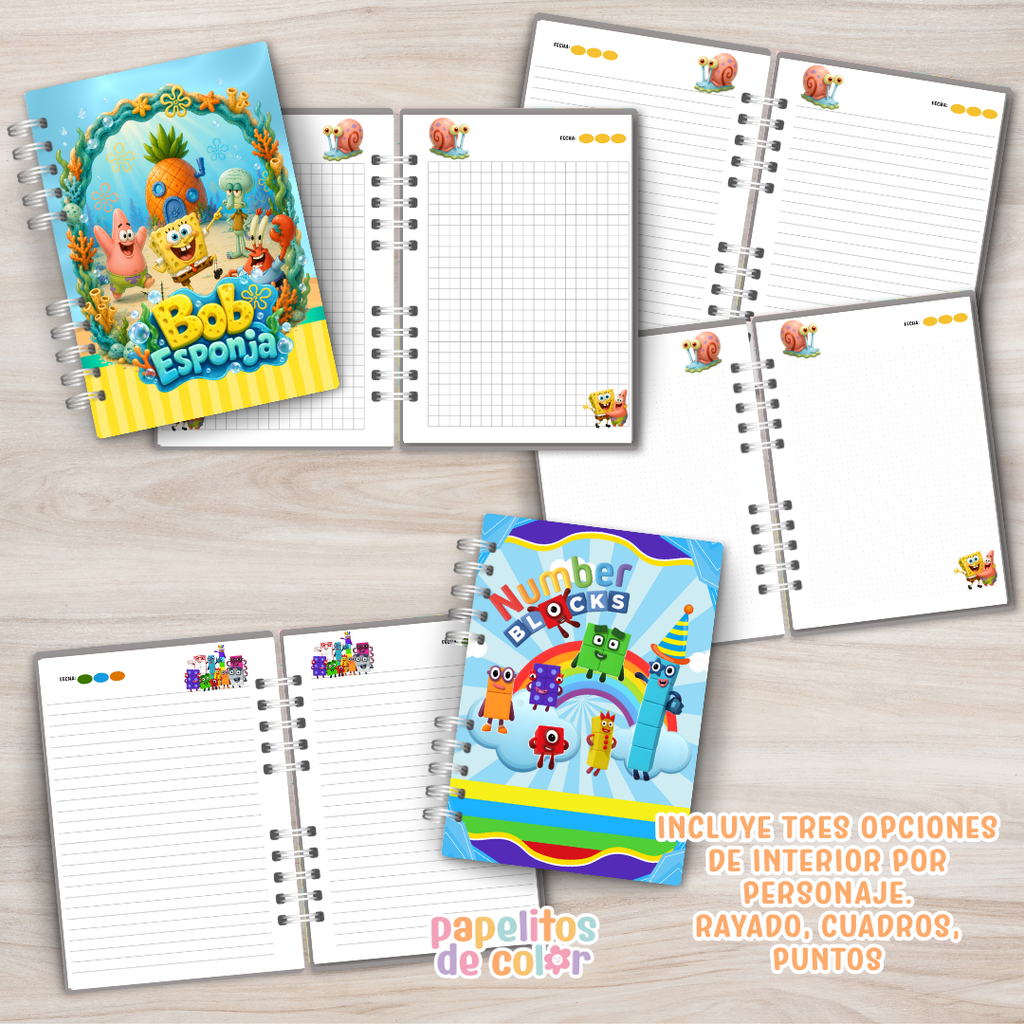 ✨ Cuadernos Animados Vol. 3 📒💖