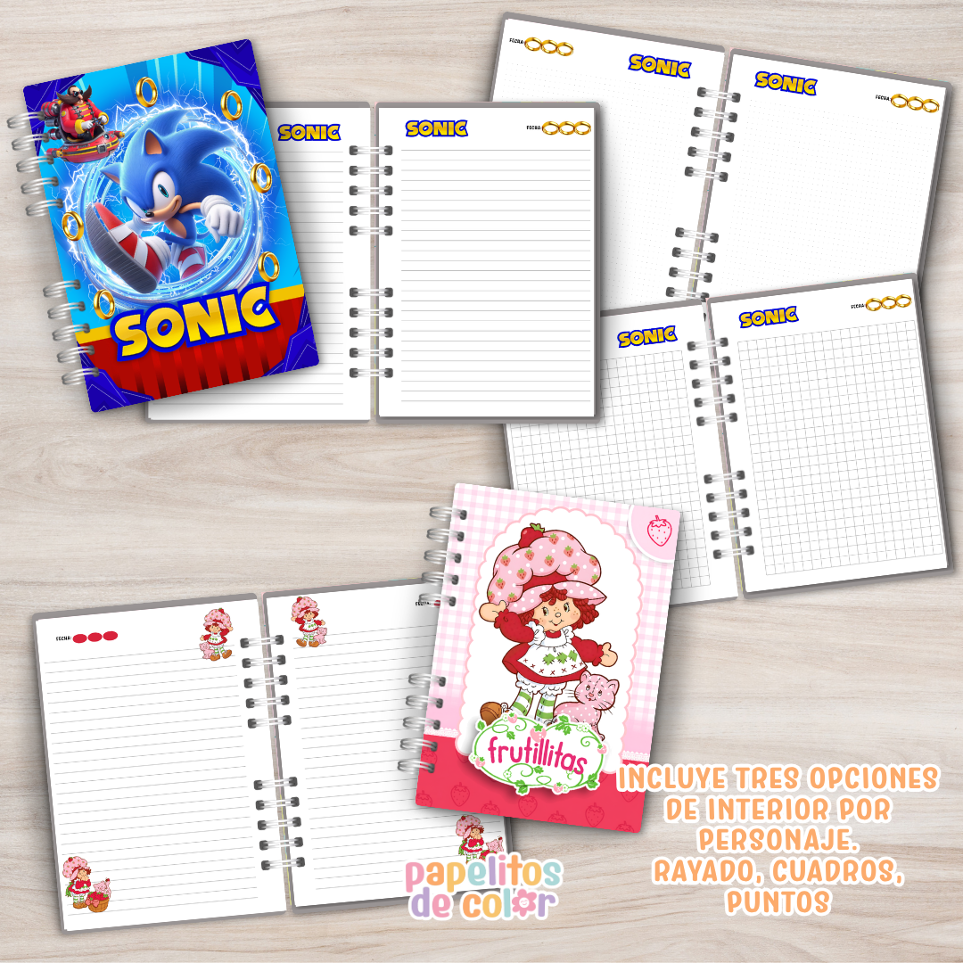 ✨ Cuadernos Animados Vol. 9 📒💖