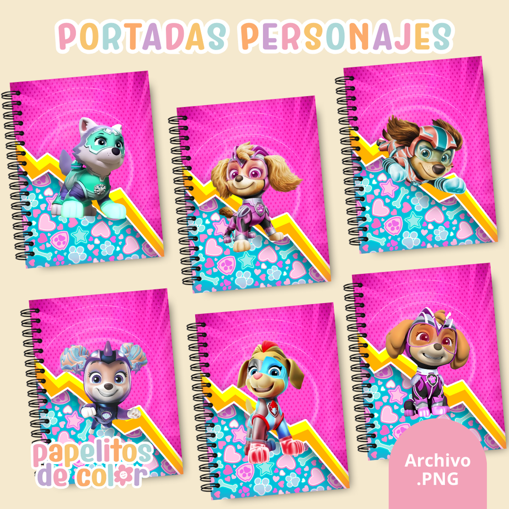 📚✨ Combo Portadas Personajes – Vol. 15 👑🎨