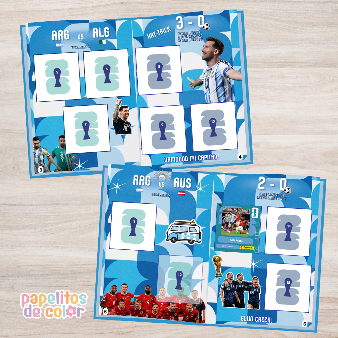 ⚽💙 Álbum de Figuritas El Último Tango 🏆🐐