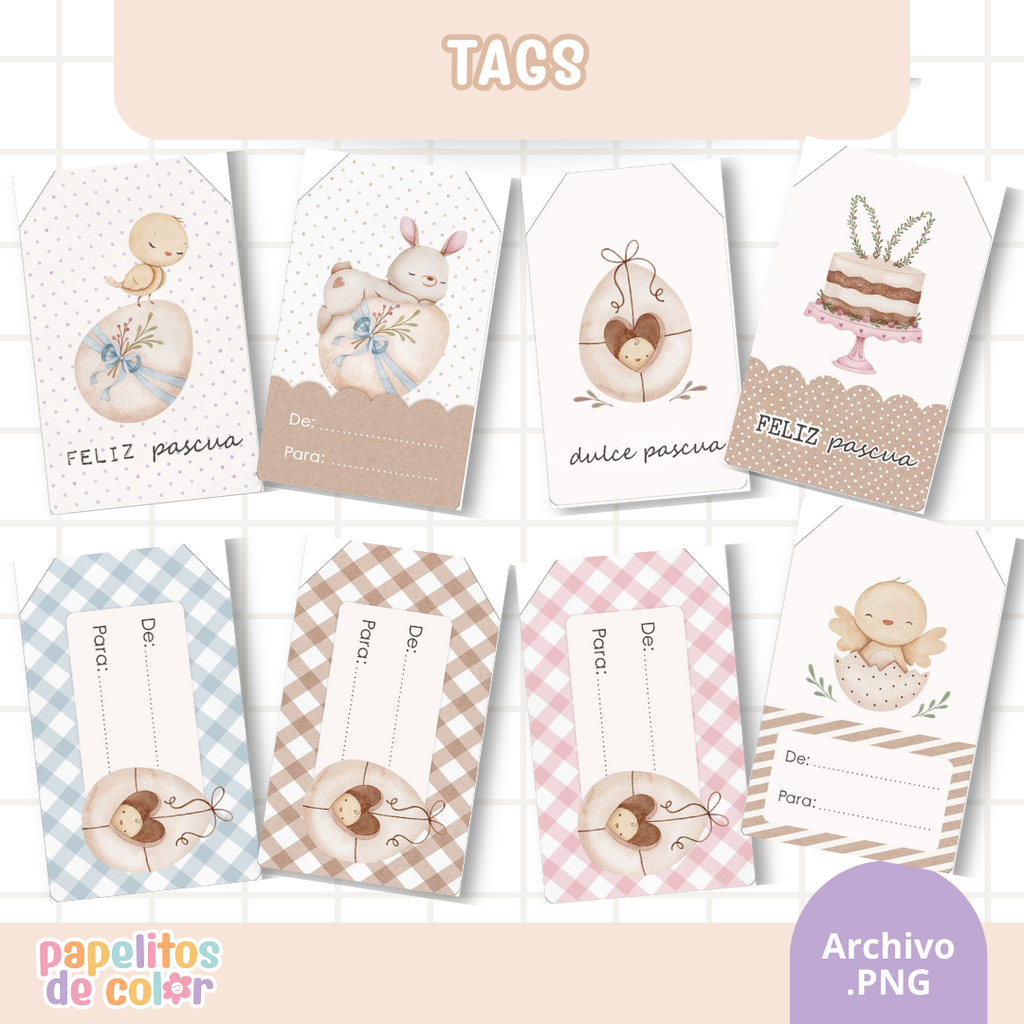 🐰 Packaging para Pascuas - Romantic✨ VOL 2.