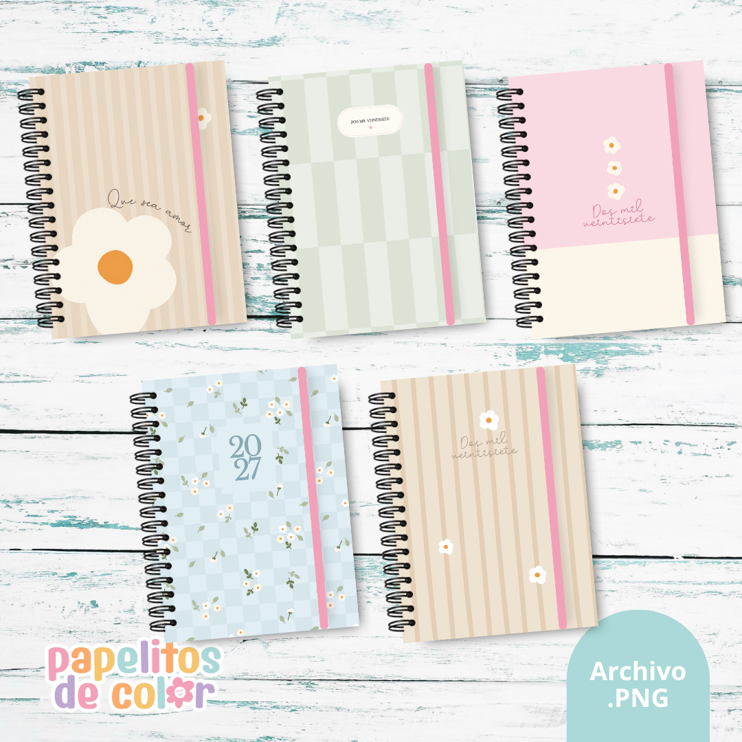 ✨📒 Pack de 28 Portadas – Kit 37 ✨💖