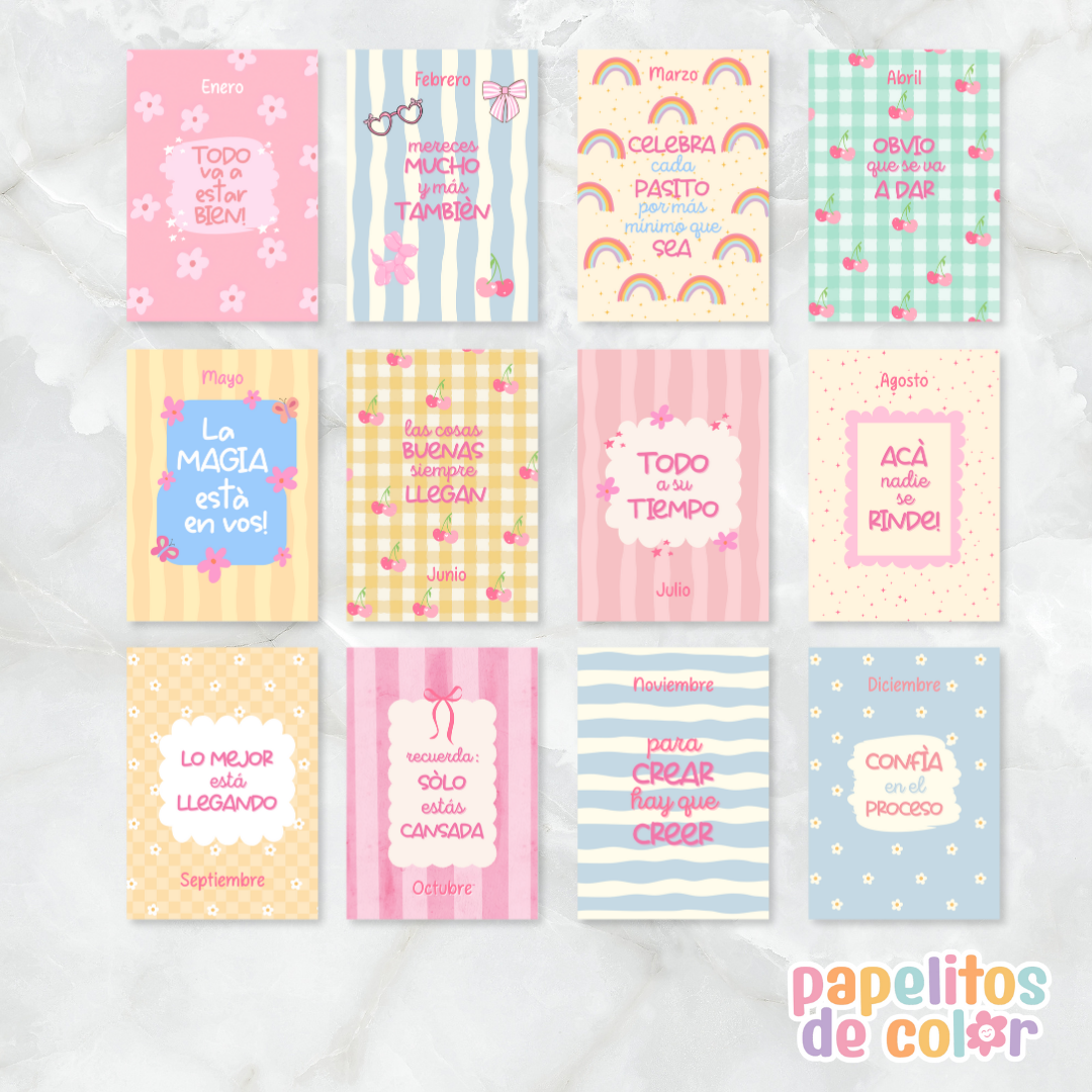 📅 Pack 2 – Portadas Mensuales ✨