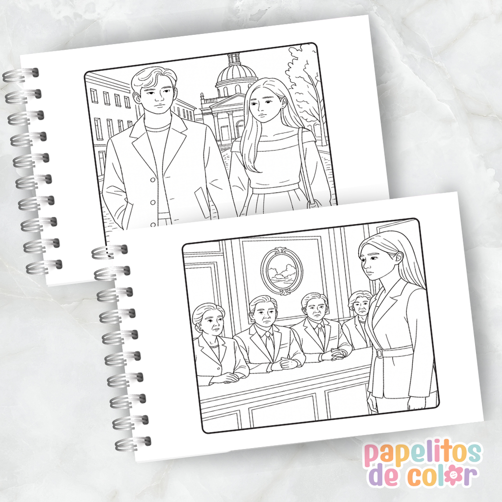 🎶 Libro para pintar La Reina de las Lágrimas 🎨