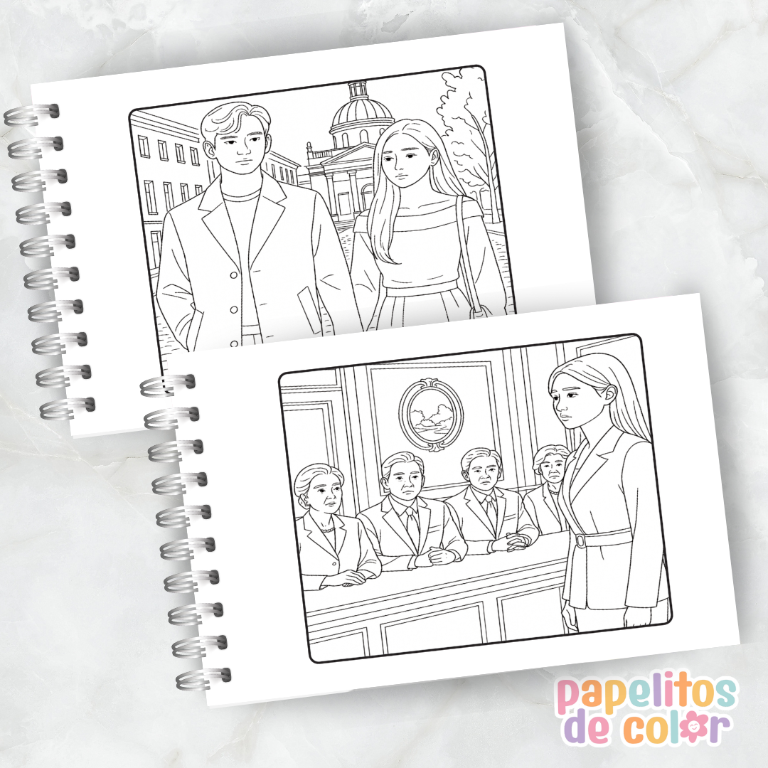 🎶 Libro para pintar La Reina de las Lágrimas 🎨