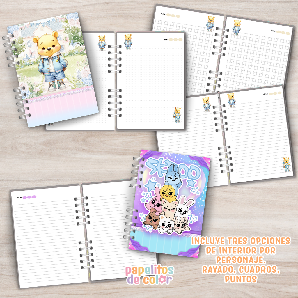 ✨ Cuadernos Animados Vol. 7 📒💖