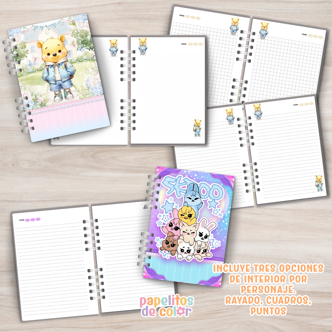 ✨ Cuadernos Animados Vol. 7 📒💖
