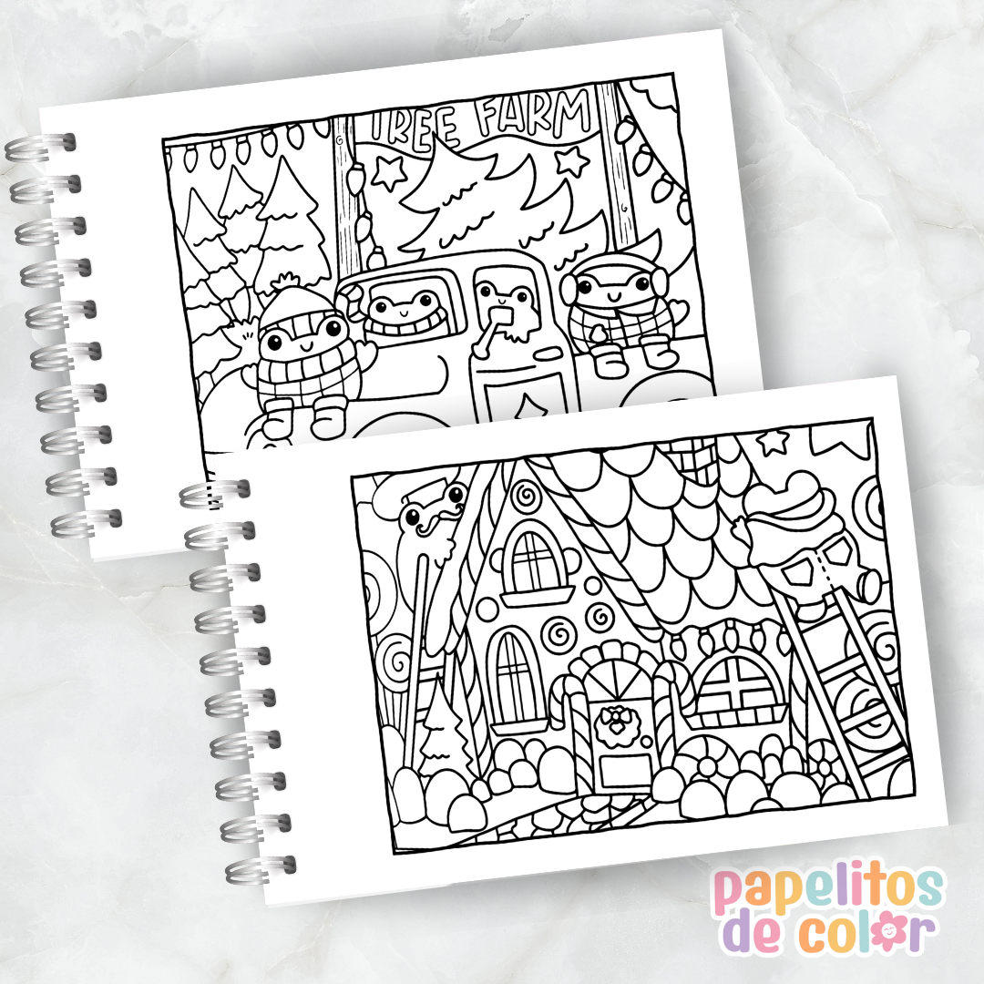 🐸✨ Libro para Pintar Froggin Adventure 🎨🌿