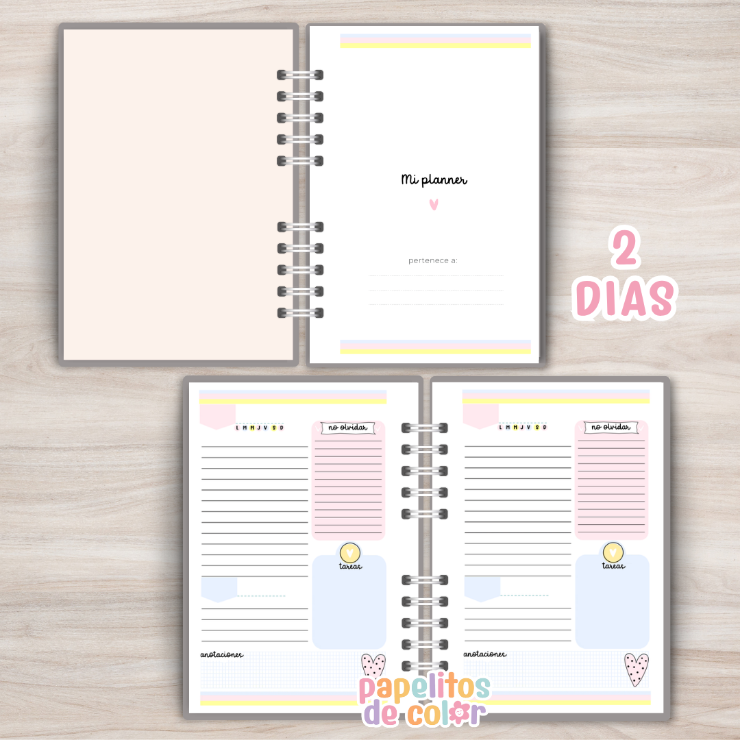 🌸 Planner Pastel - Perpetuo  💖