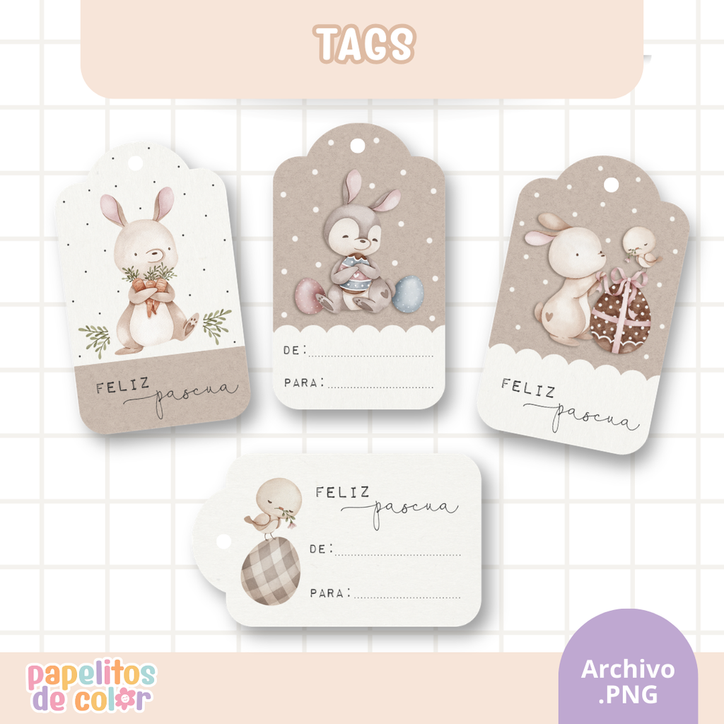 🐰 Packaging para Pascuas - Romantic✨