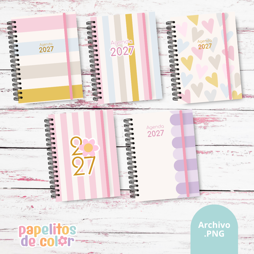 ✨ Pack 25 Portadas – Comforta 2027✨