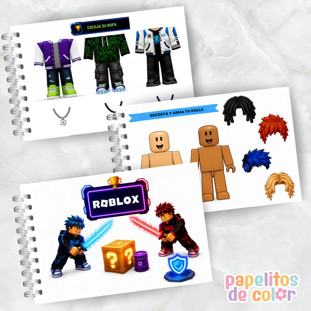 🎮🩷 ¡Paper Dolls Roblox! 👗✨