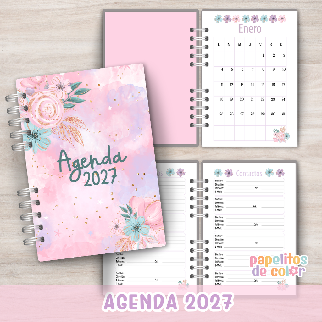 ✨Agenda Spring 2027 - Diaria 🌸✨