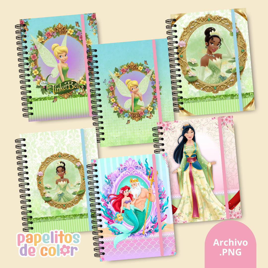 📚✨ Combo Portadas Personajes – Vol. 2 🎨💖