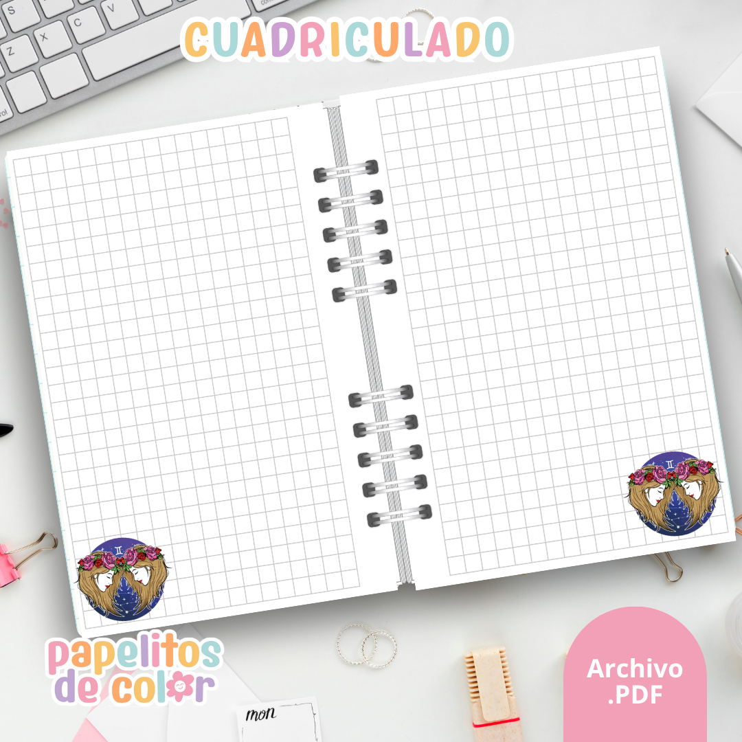 ♈ Interiores Cuadernos Zodiaco
