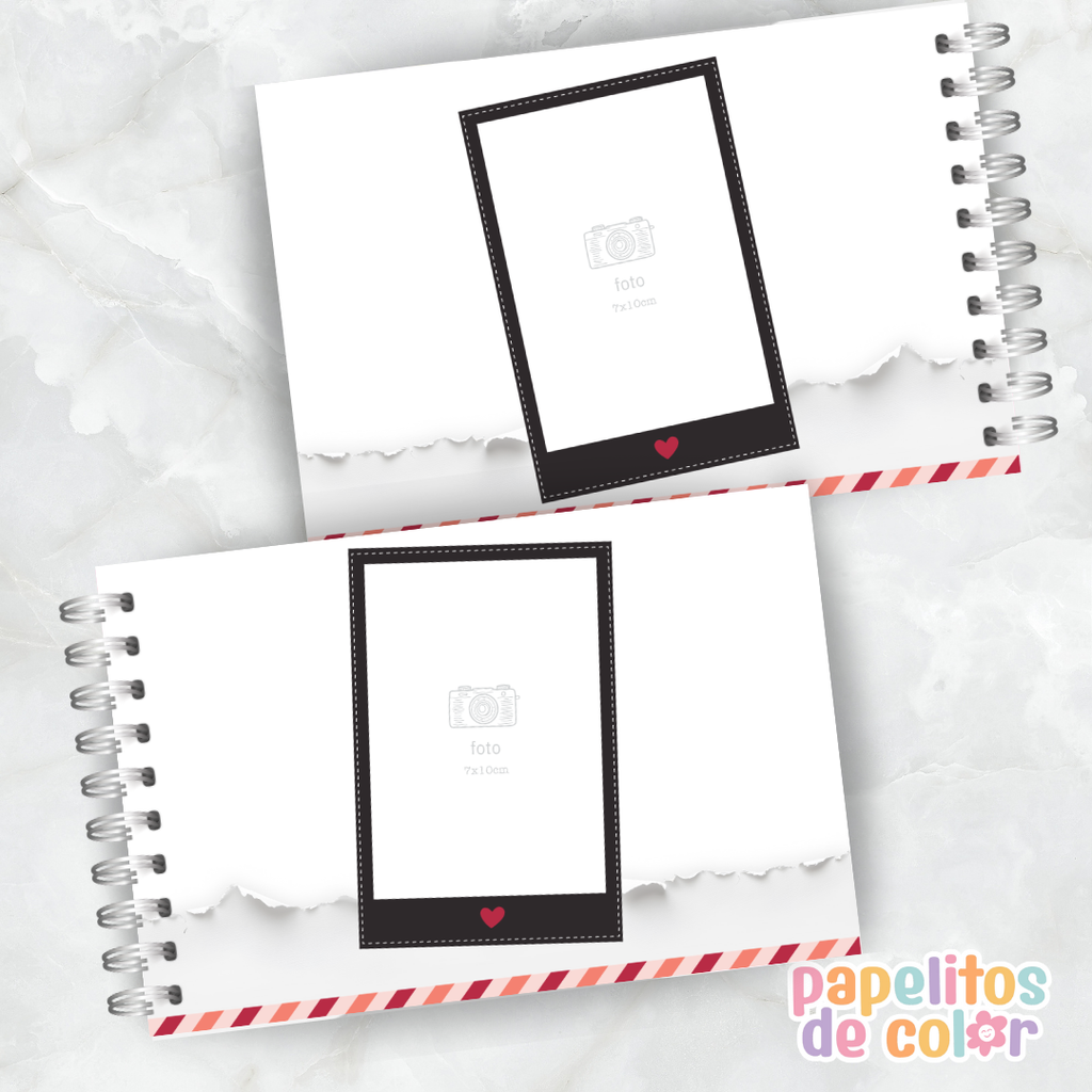 💘 Álbum de San Valentín para Fotos 📖