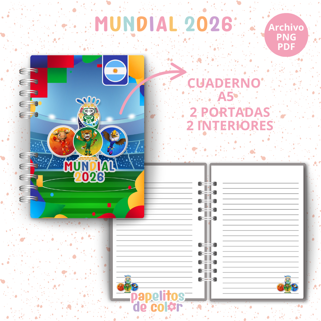 ⚽ Cuaderno Mundial ⚽
