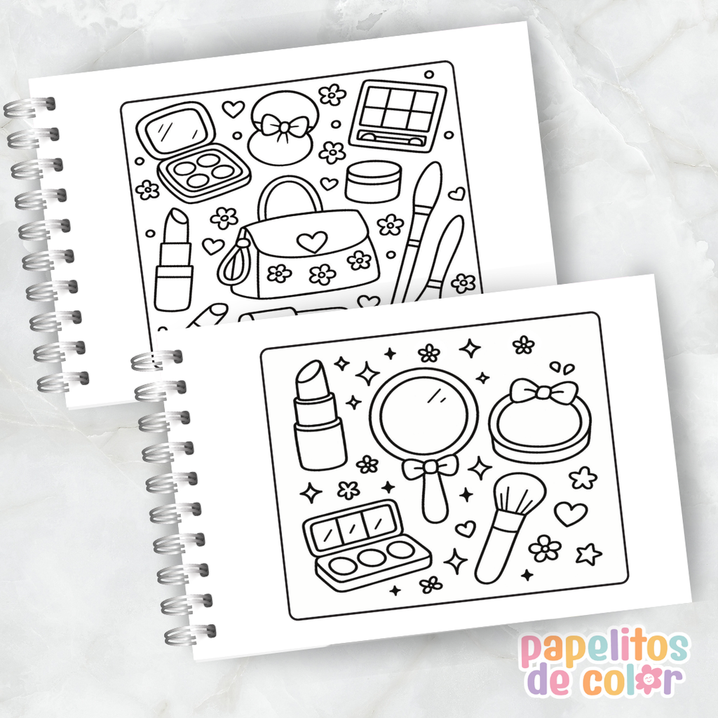 💄 Libro para pintar Make Up 💄