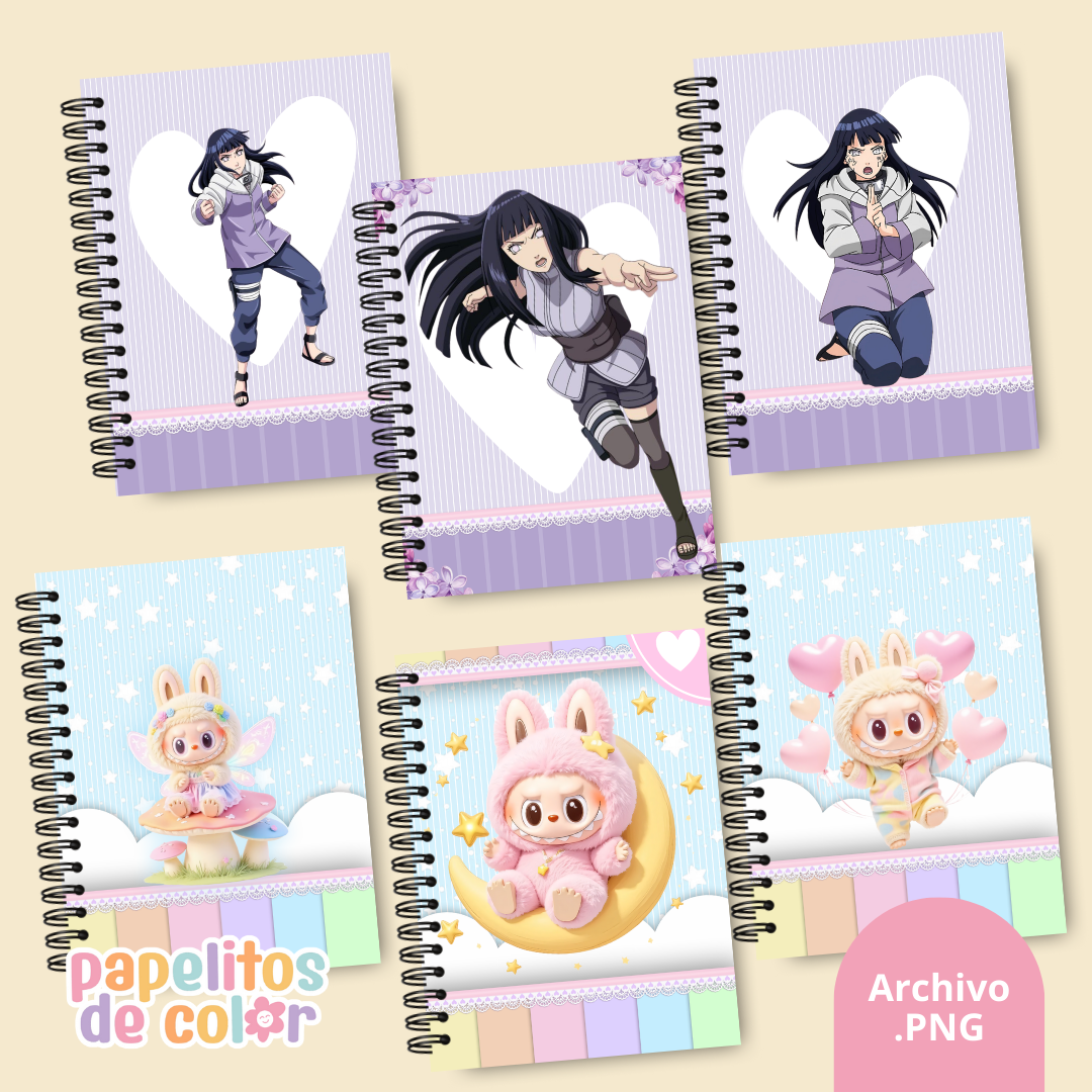 📚✨ Combo Portadas Personajes – Vol. 5 🎨💖