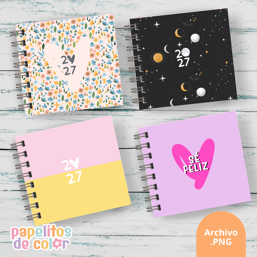 ✨📒 Pack de 17 Portadas – Kit 34 ✨💖
