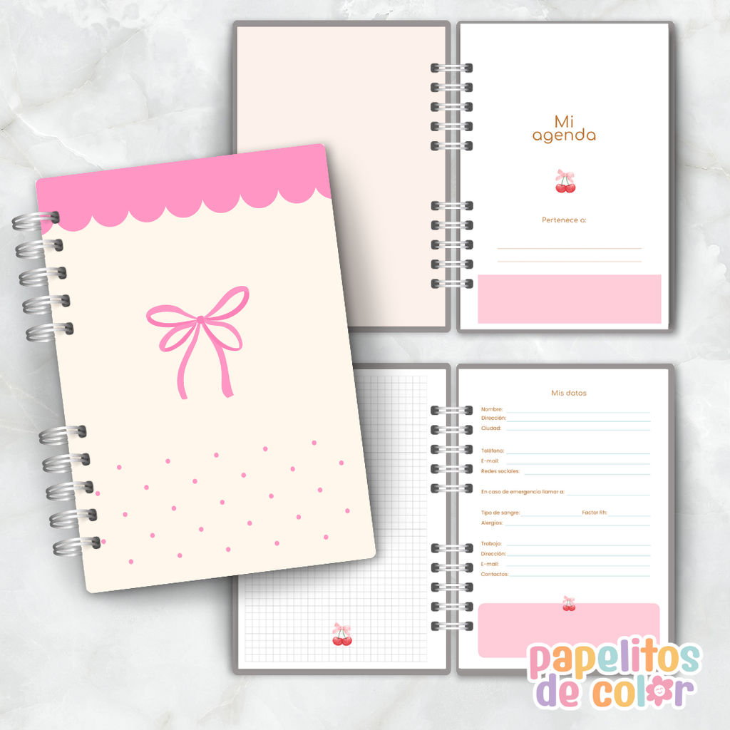 🍒 Agenda Perpetua Cherry🍒✨