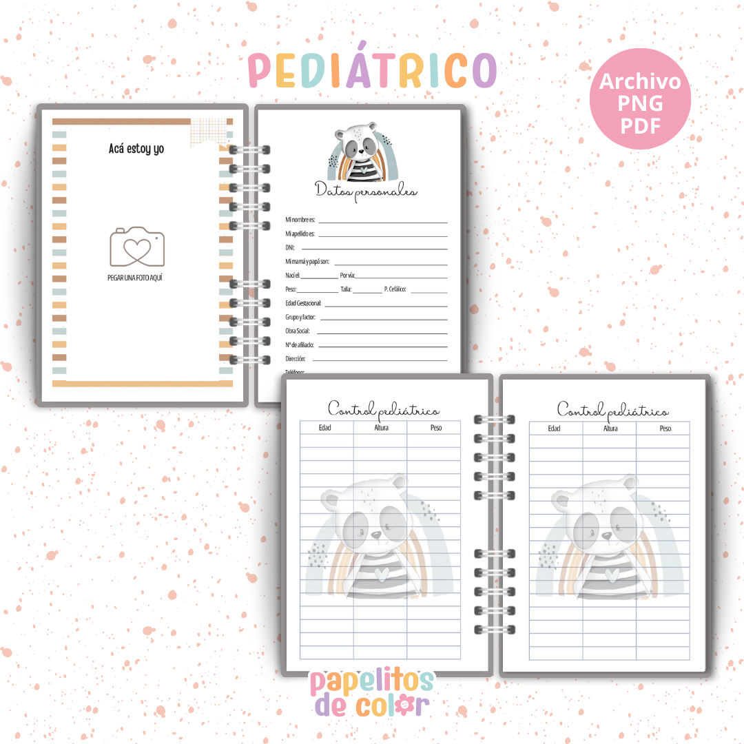 🧸 Cuaderno Pediátrico - Teodoro🤎