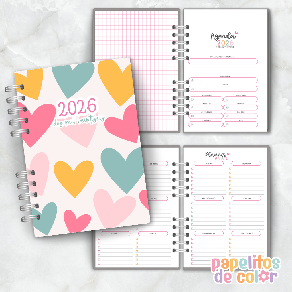 Agenda Emprendedora 2026 🚀✨