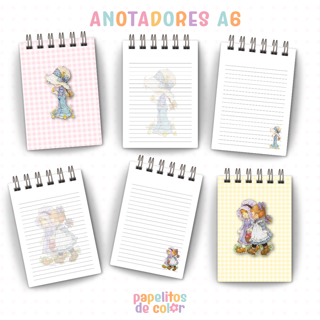 🌸✨ Cuadernos y anotadores Sarah Kay Vol.1 ✨🌸