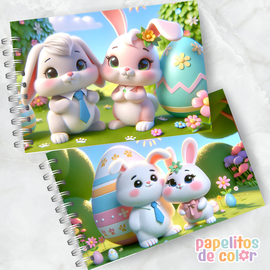🐰✨ Libro para pintar de Pascuas✨🐰