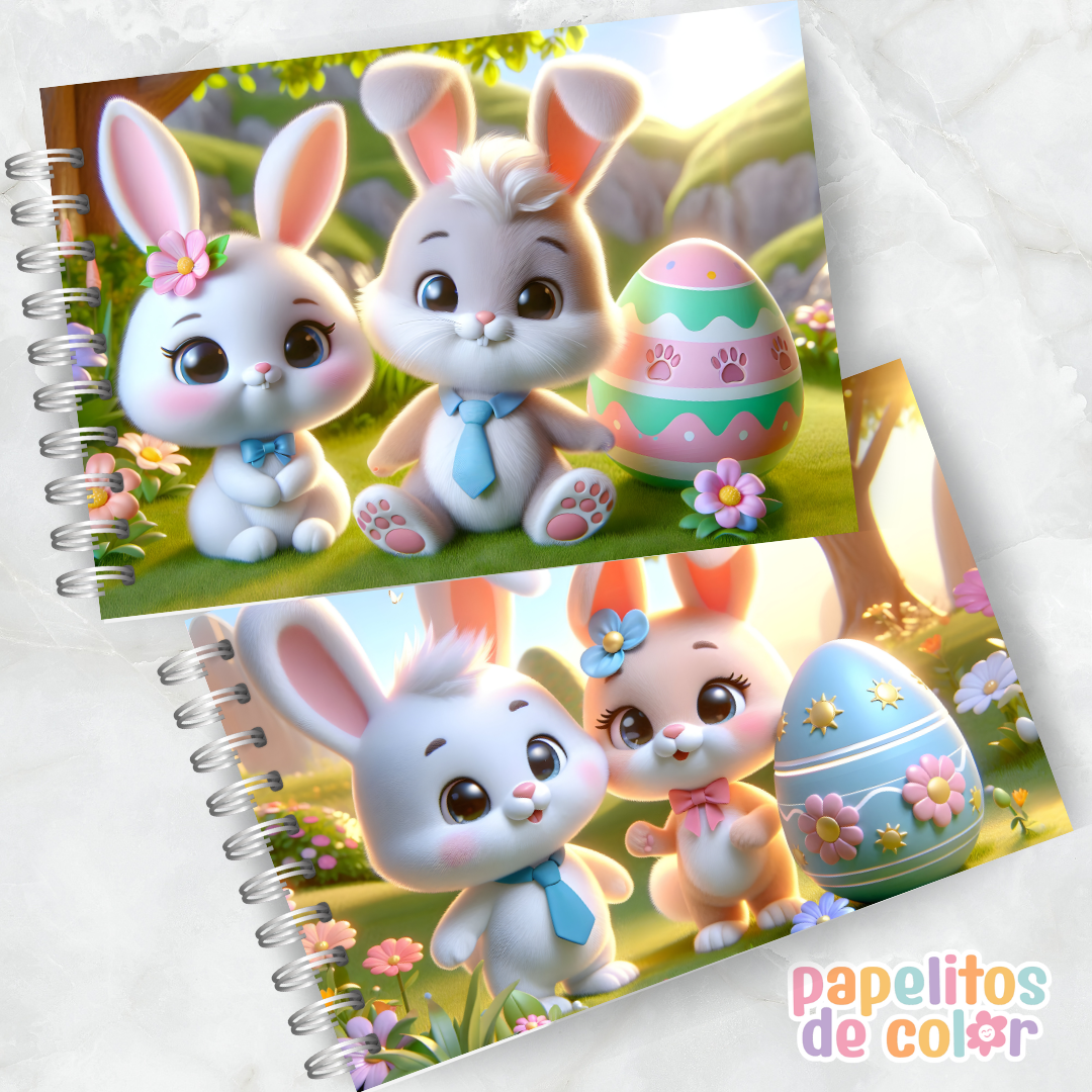 🐰✨ Libro para pintar de Pascuas✨🐰