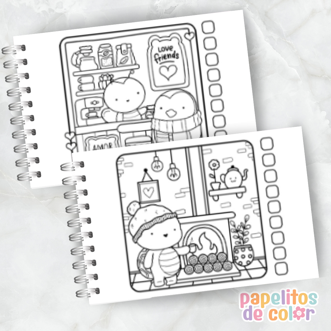 🎨 Libro para Pintar – Happy Colors VOL1.