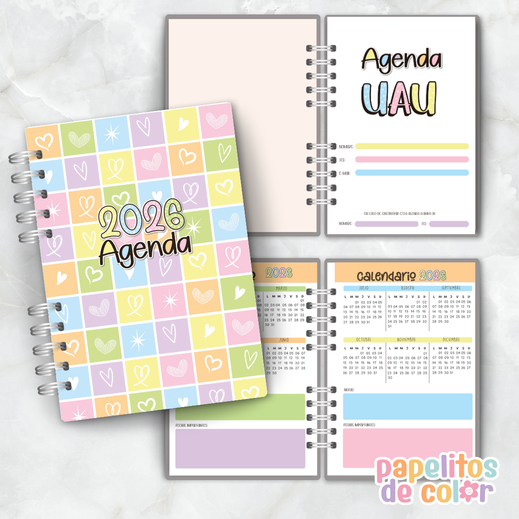 ✨ Agenda Charletas Semanal 💬🩷 (Perpetua)