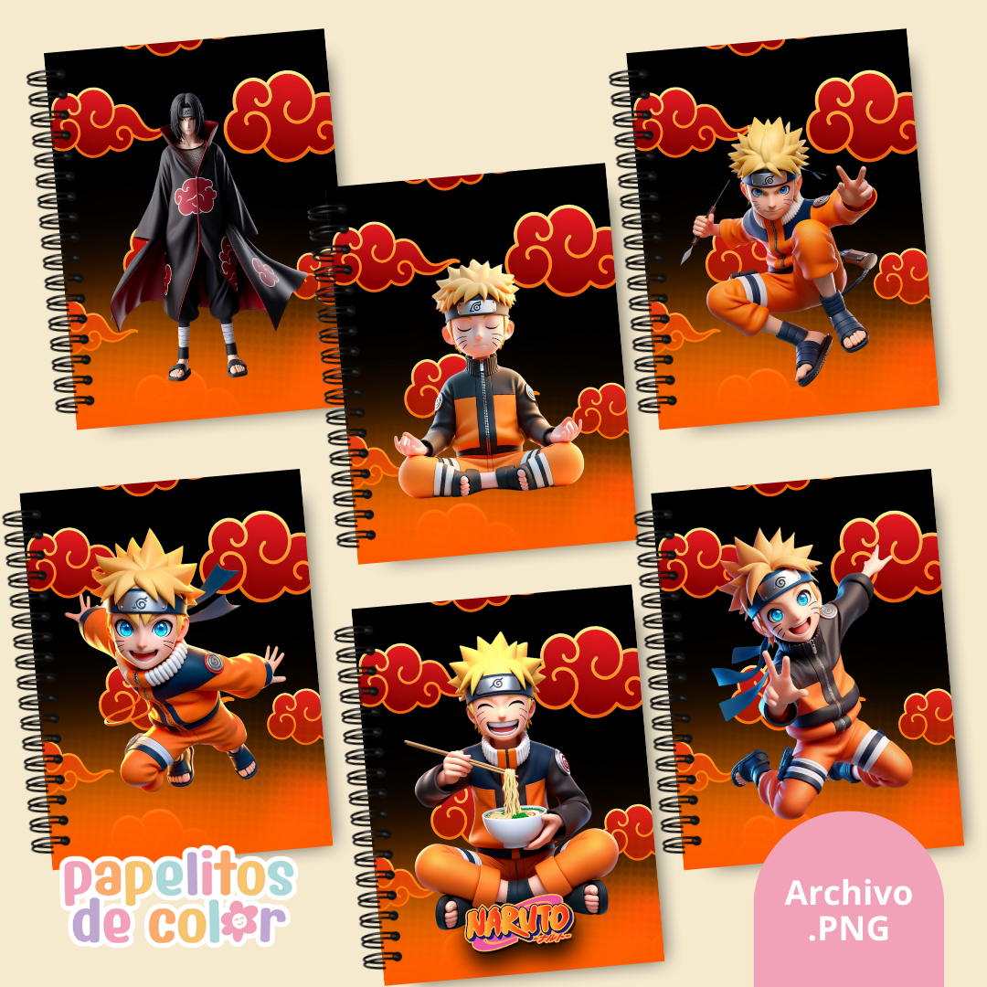 📚✨ Combo Portadas Personajes – Vol. 4 🎨💖