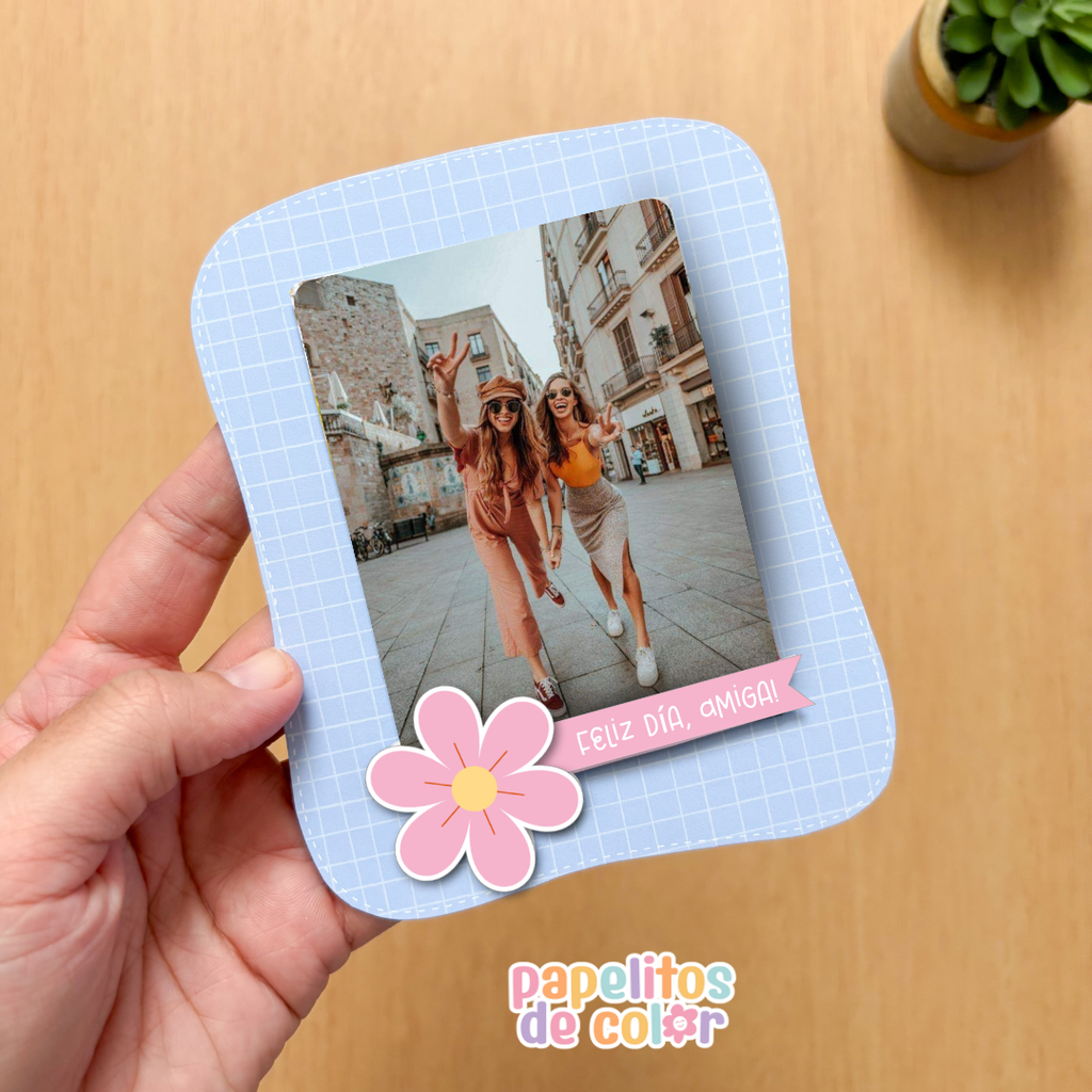 💛 Porta Retratos Imprimibles - Día del Amigo