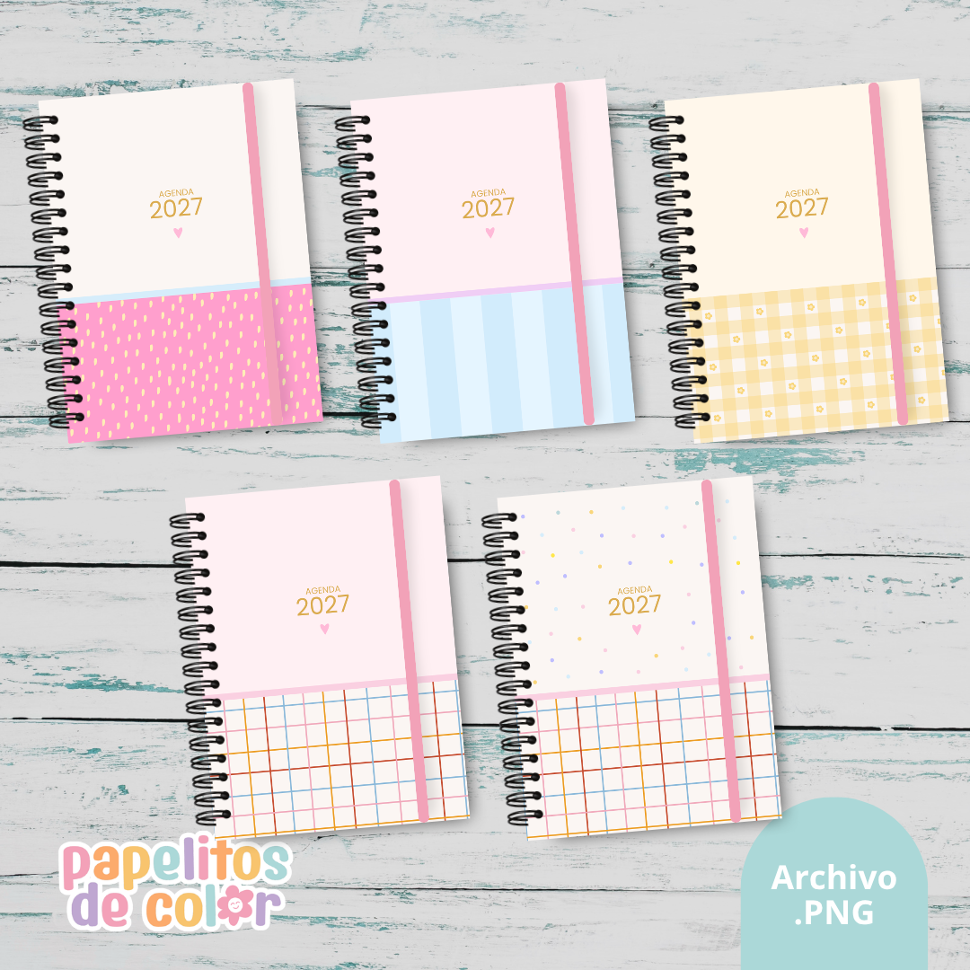 ✨📒 Pack de 15 Portadas – Kit 33 ✨💖