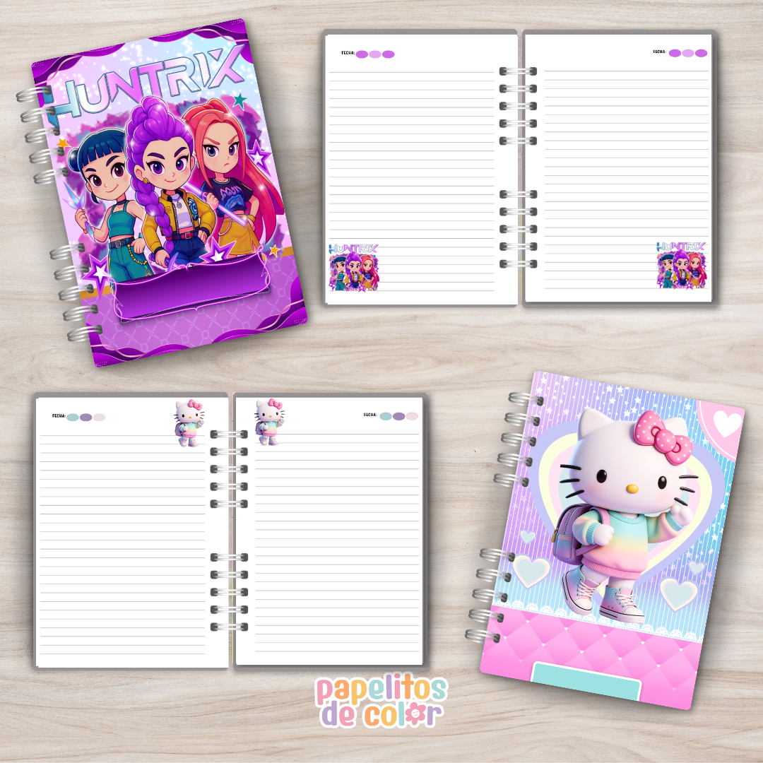 ✨ Cuadernos Animados Vol. 4 📒💖