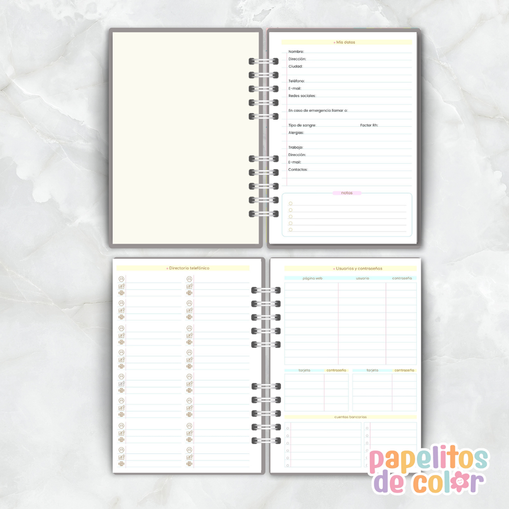 Agenda Diaria - Comforta 2026  ✨