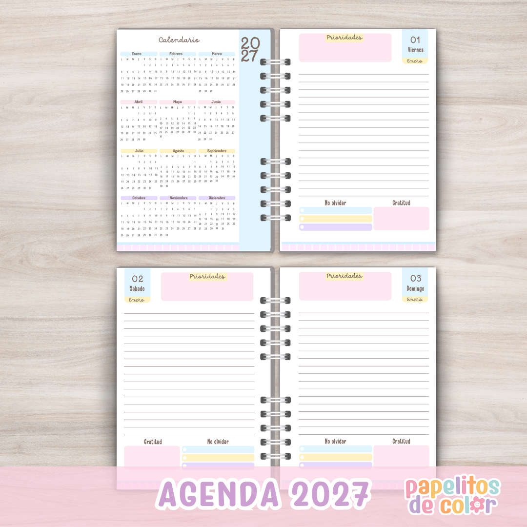 📅 Agenda 2027 - Límite ✨