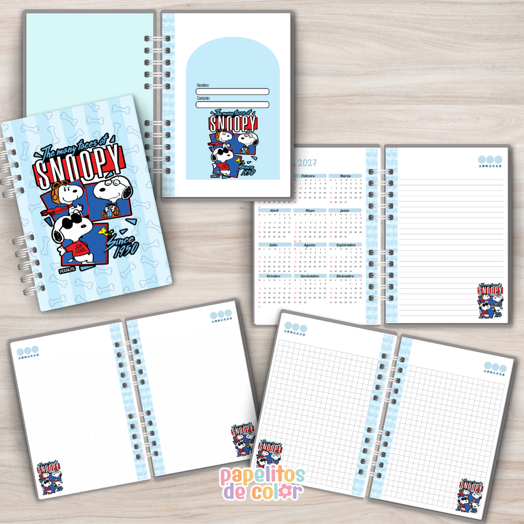 🐶 Cuadernos A4 Snoopy ✨