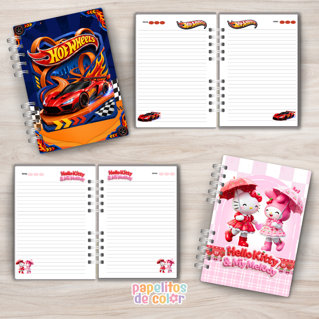 ✨ Cuadernos Animados Vol. 1 📒💖