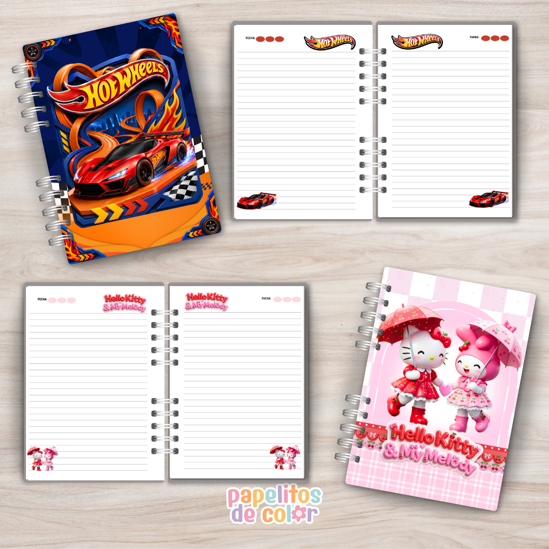 ✨ Cuadernos Animados Vol. 1 📒💖